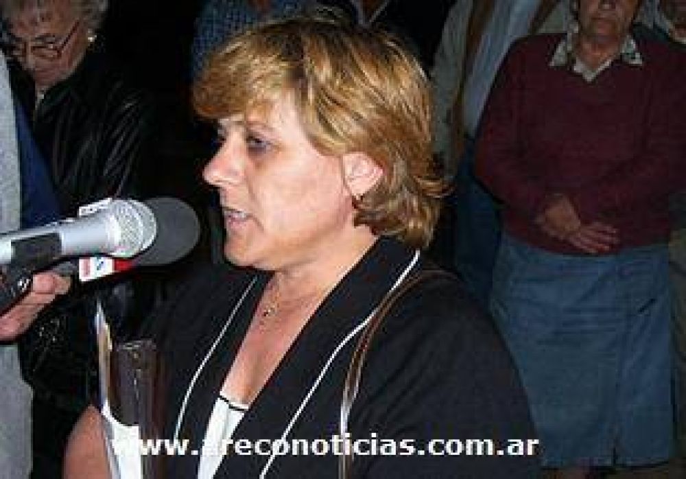 Gladys Markus y su opini�n sobre las rutas.