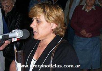 Gladys Markus y su opini�n sobre las rutas.