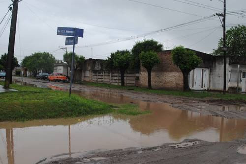 Sin vientos, esta vez la lluvia ocasion� menores inconvenientes 