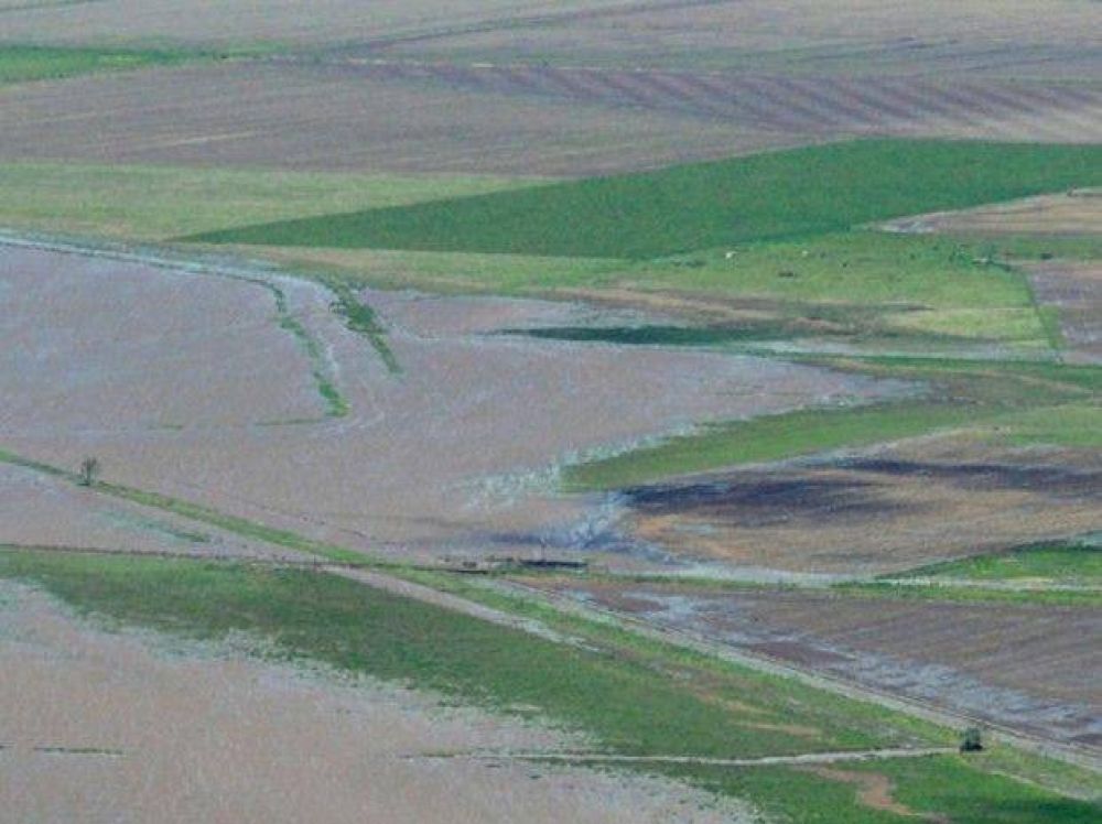 Agro: la zona n�cleo, en "alerta naranja" por lluvias