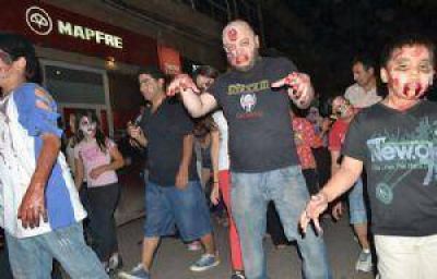 Los �zombies� invadieron ayer la ciudad