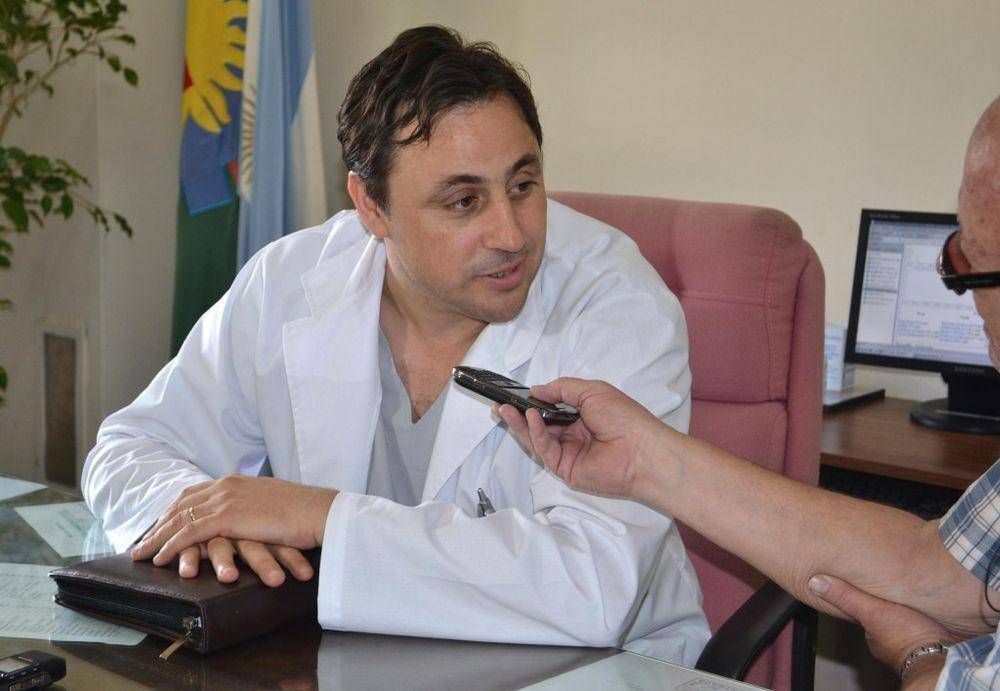 El doctor Walter Fabi, director del Hospital Doctor Posadas, se refiri� al tema de la seguridad.