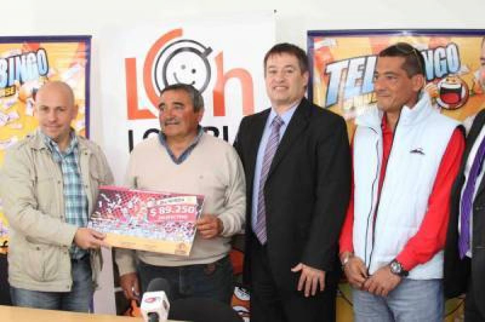 Entregan 89 mil pesos a un apostador de Puerto Pir�mides