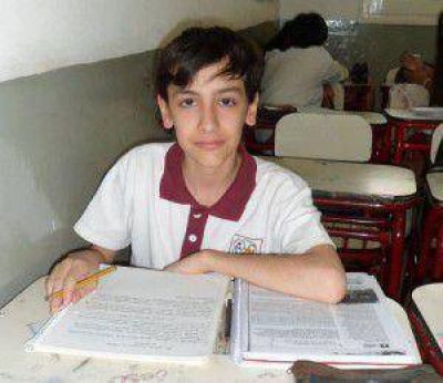 Alumno del colegio cat�lico �Jes�s Maestro� de San Pedro representar� a Jujuy en las Olimpiadas Nacionales de Matem�tica