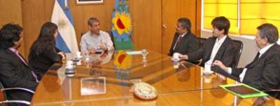 El Intendente Jorge Ferraresi recibi� a la Diputada Gradaschi y representantes del AFSCA