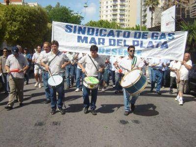 ESTADO DE ALERTA DE TRABAJADORES DE LA INDUSTRIA DEL GAS