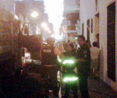 Detectaron un desperfecto el�ctrico en la Casa del Acuerdo  