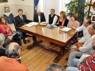 Bahl recibi� a legisladores y presidentes de Juntas de Gobierno del departamento Victoria