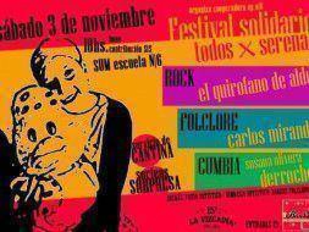 Festival solidario y multicultural en Bol�var