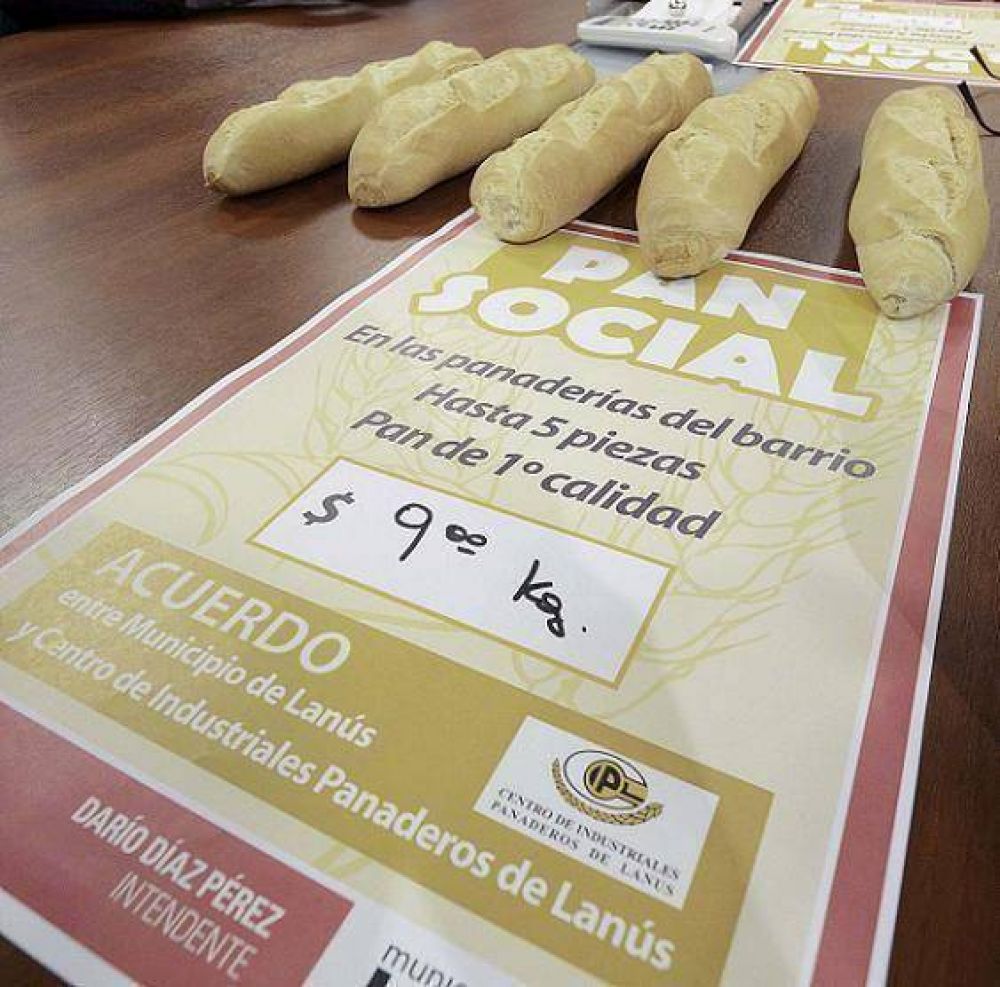 A PARTIR DE NOVIEMBRE, EN LAS PANADER�AS DEL MUNICIPIO DE LAN�S SE PUEDE ADQUIRIR A 9 PESOS EL KILO
