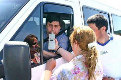 Se contin�an realizando controles de alcoholemia en Avellaneda