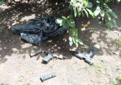 Personal de la DDI hall� dos de las armas que fueron robadas en la Fiscal�a