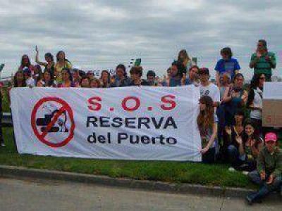 Aseguran que contin�an con las obras en la reserva del Puerto