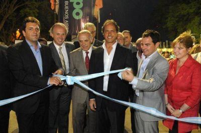 Scioli y Massa inauguraron "ExpoNorte-Buenos Aires 2012"