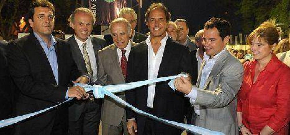 Scioli se mostr� junto a Sergio Massa con impronta compartida: La gesti�n