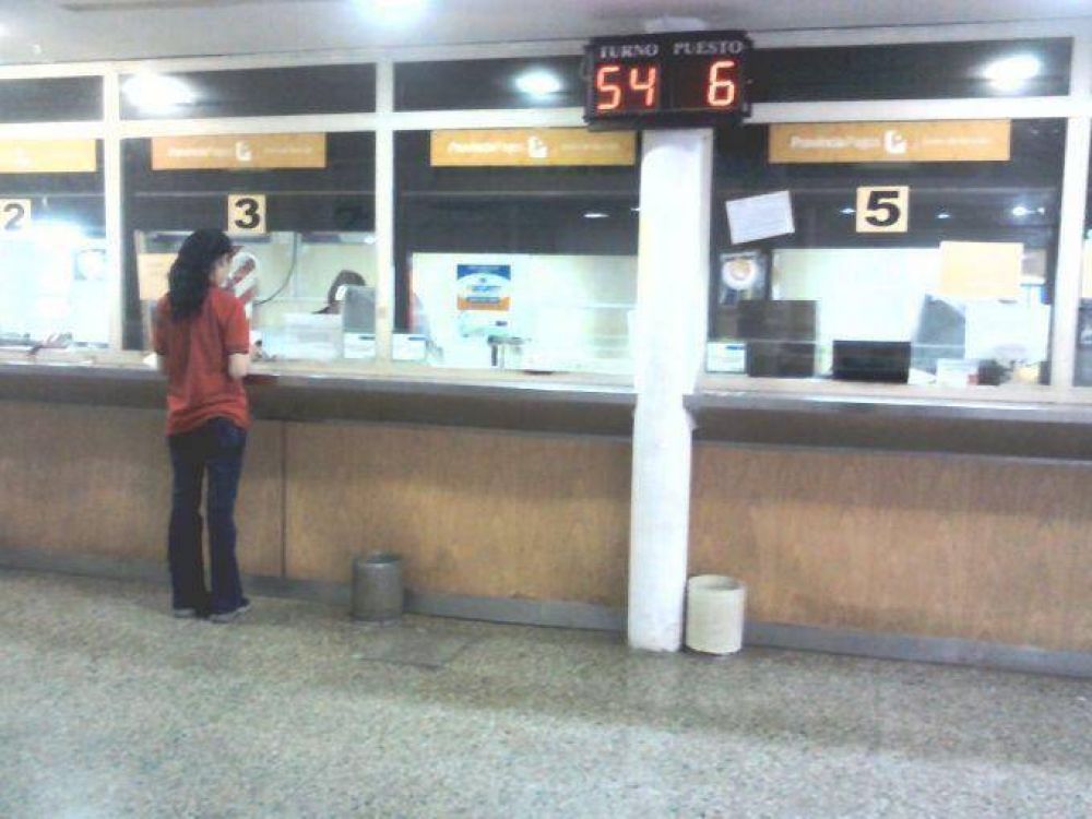 El Centro del Comercio volvi� a abrir las cajas de cobranza