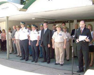 Recordaron a los ca�dos en el cumplimiento del deber