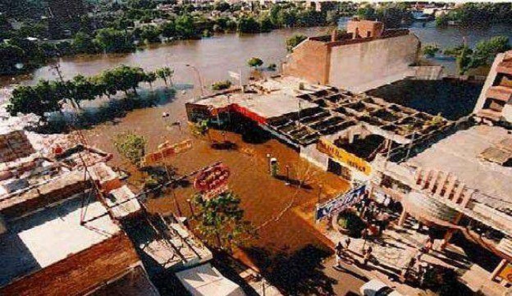 Contin�a el relevamiento de las zonas inundables de Carlos Paz