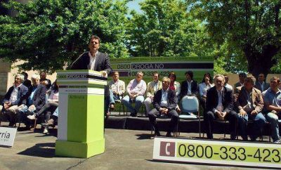 Massa junto a intendentes bonaerenses contra la droga