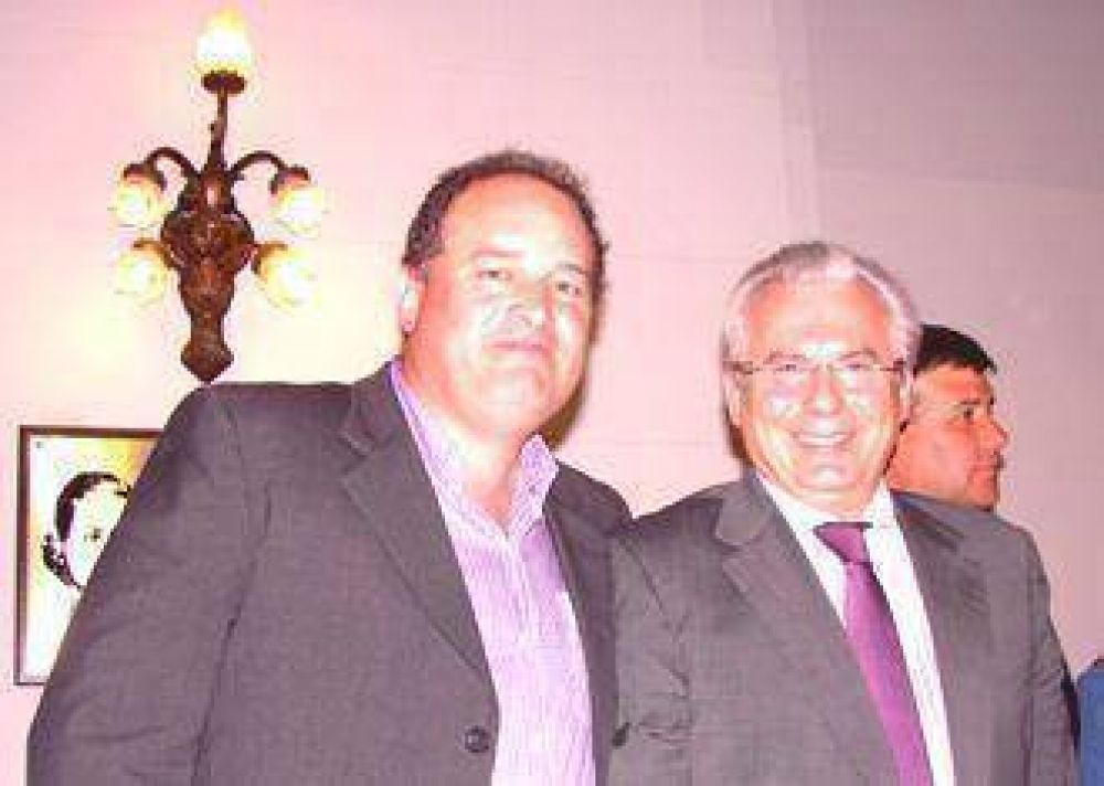 Baltazar Garz�n con Fabio Sorchilli