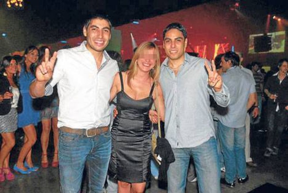 Huguito, con estudio jurdico y un socio de la Alianza