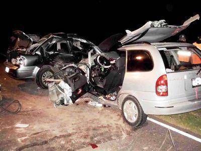 Grave accidente en la Ruta Nacional N� 5 