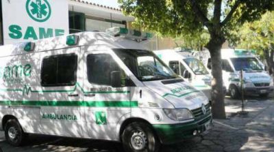 Derrap� tras esquivar a un perro