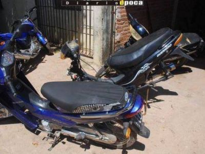Ladrones de motos las vend�an en partes y a precios irrisorios