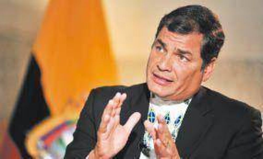 Correa teme que la CIA lo desestabilice