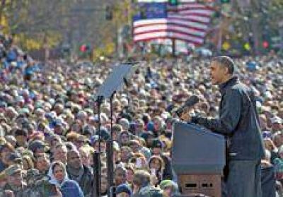 Obama y Romney, en marat�n de campa�a