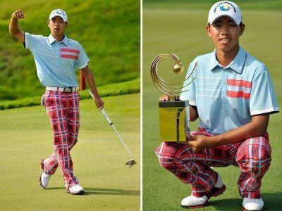Un chino de 14 a�os clasific� al Masters