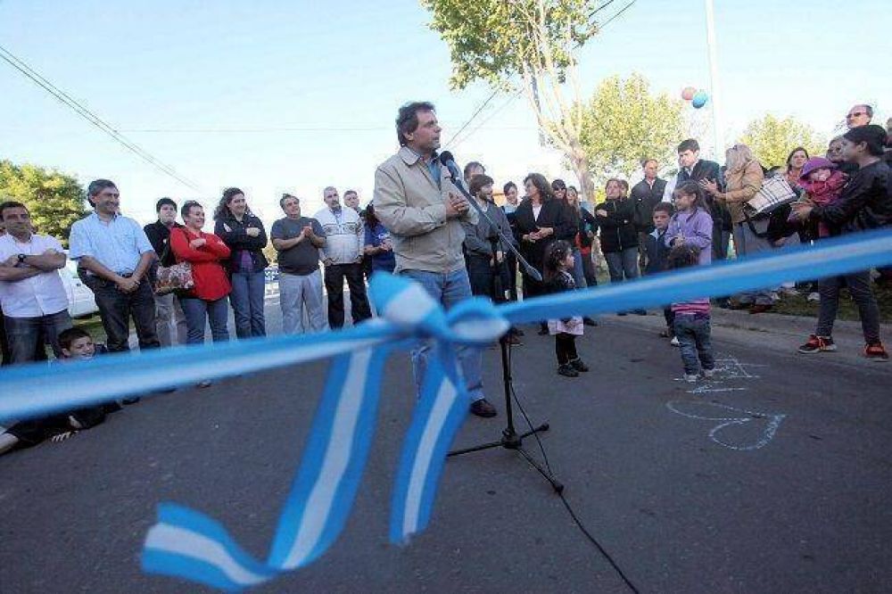 Inauguran obra de asfaltado de 36 cuadras