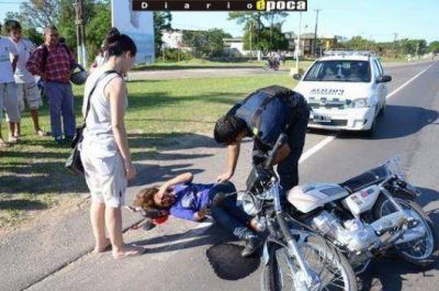 Muchos heridos por siniestros viales durante el fin de semana