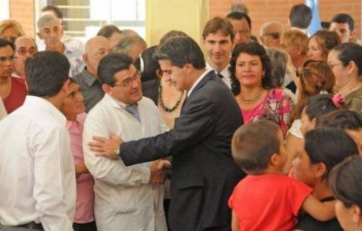 Capitanich inaugur� la Escuela Primaria N� 320 en Venados Grandes