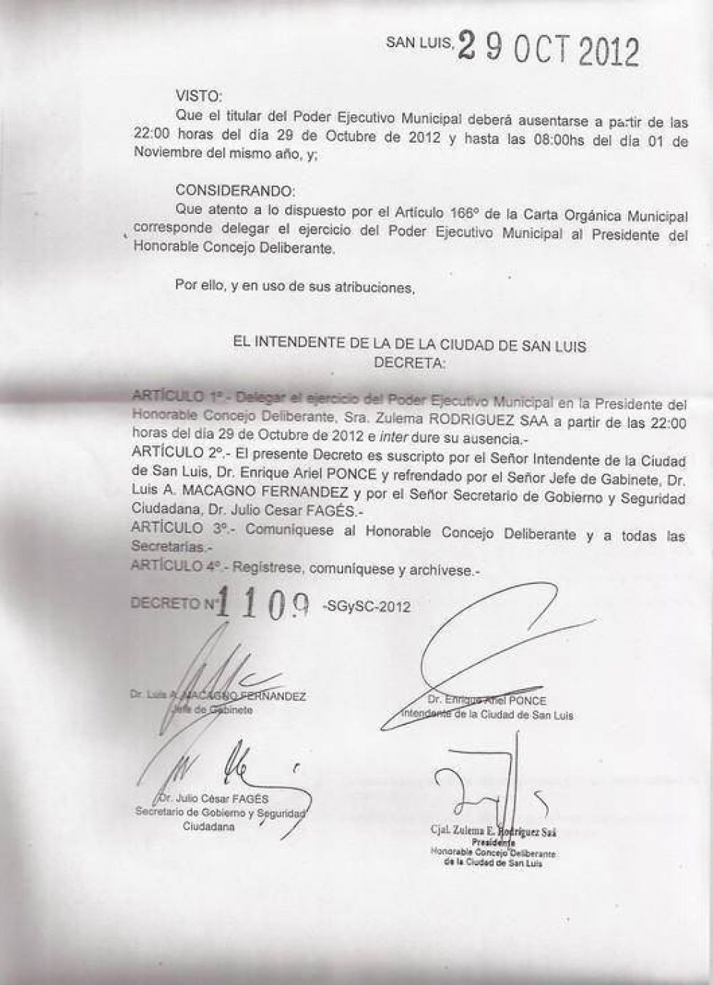 Nuevos errores administrativos en la Municipalidad