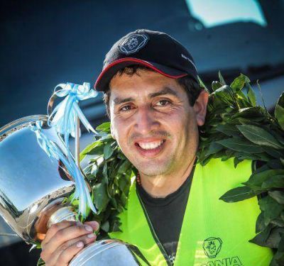 Un simoque�o es el mejor conductor de camiones Argentina 2012