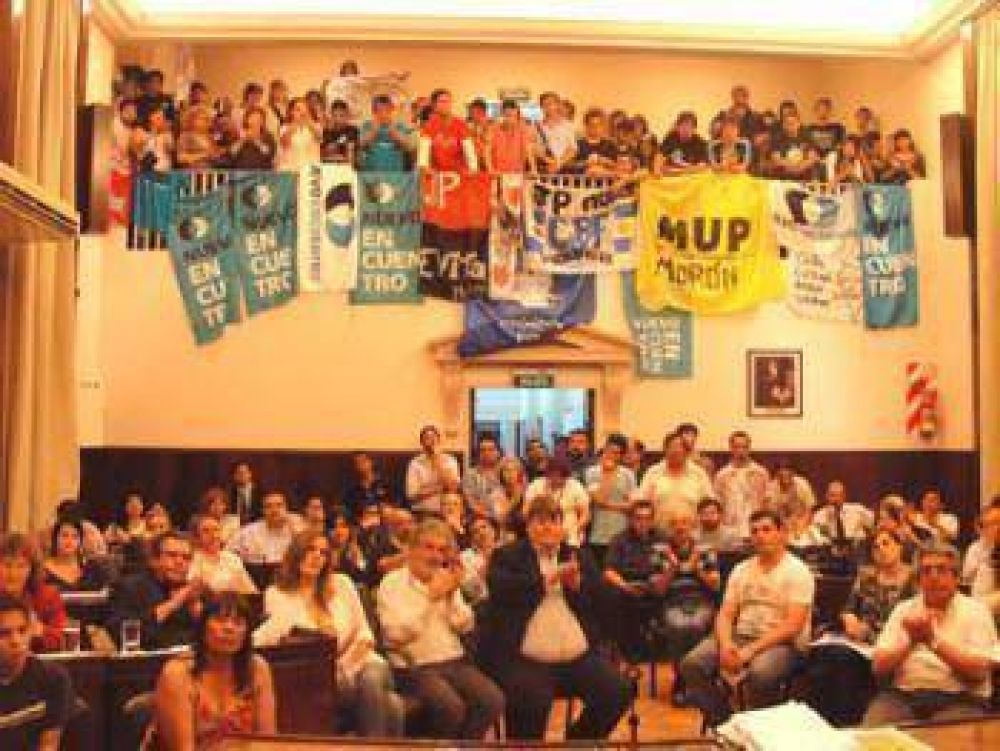 Audiencia Publica para colocar un busto en Homenaje a N�stor Kirchner