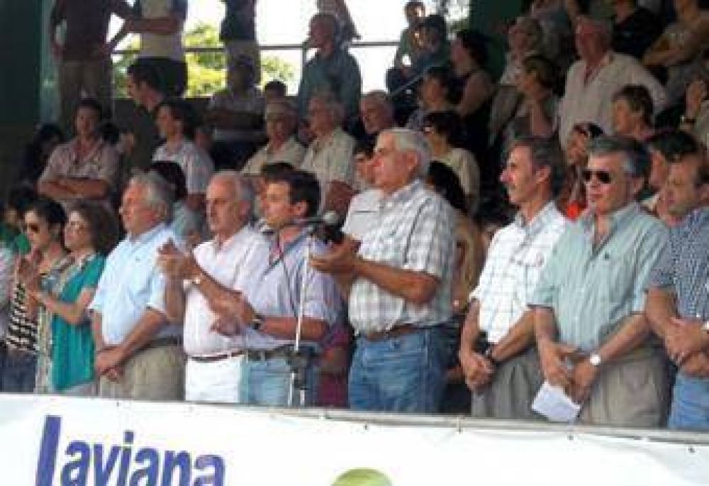 Cruce de palabras ayer en La Rural entre Feito y dirigentes agropecuarios