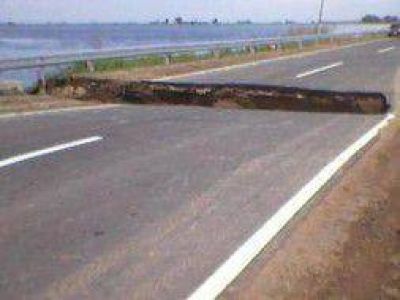 La ruta bonaerense "N�stor Kirchner" se parti� a d�as de ser inaugurada por Cristina