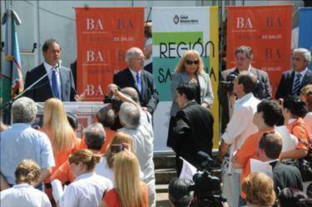 Scioli destac� la baja constante de la mortalidad infantil