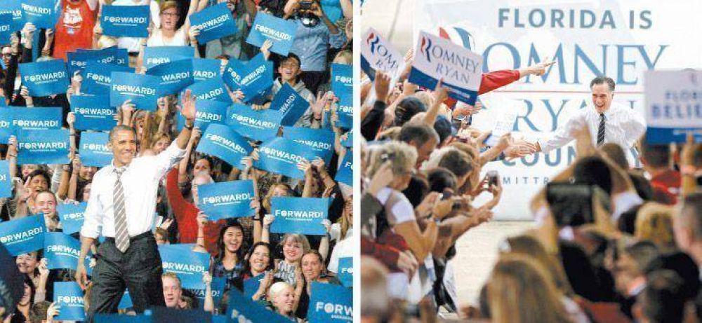 Dos modelos se enfrentan en un re�ido comicio en los Estados Unidos