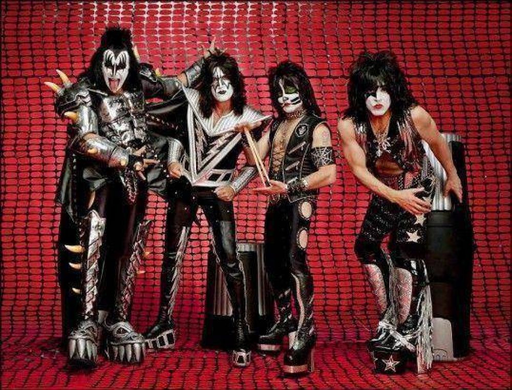 Kiss se prepara para su show en Buenos Aires