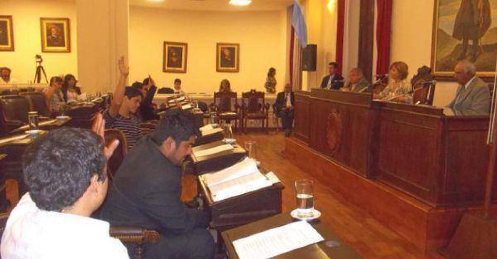Diputado por un d�a sesion� en el recinto legislativo