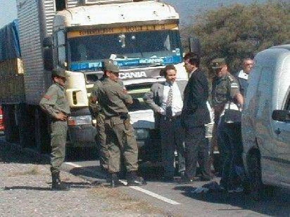 �La gente nos apoya, pese al perjuicio que provoca el corte�.