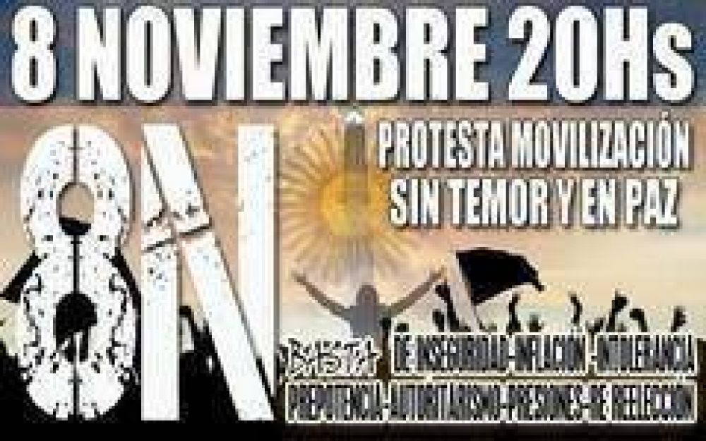 Se viene el 8N en la ciudad