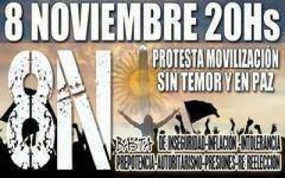 Se viene el 8N en la ciudad