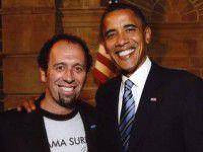 Marplatense participa de las elecciones presidenciales de los Estados Unidos y se fotografi� con Barack Obama