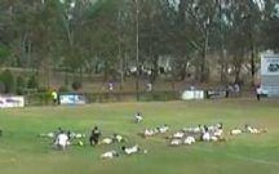 Terror durante una balacera en un partido de rugby