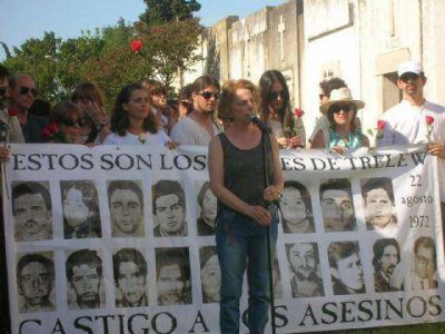 Alicia Bonet: �La historia se quiebra el d�a de la masacre de Trelew�