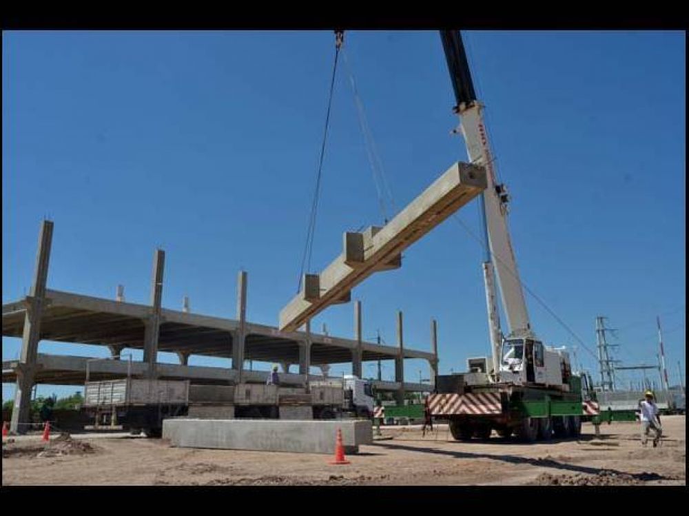 Construyen el primer pabell�n del nuevo hospital de la capital entrerriana